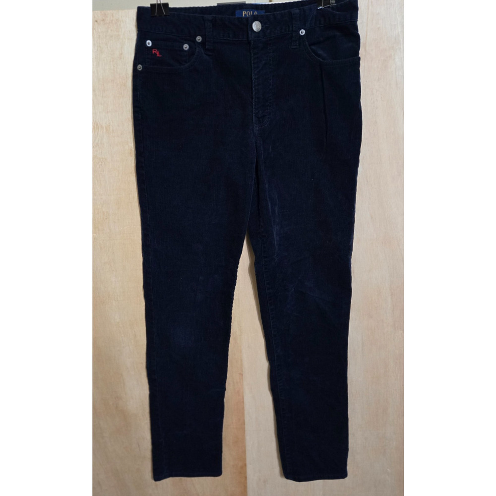 Polo Ralph Lauren Young Mens Boys Corduroy Pants Size 18 Classic Preppy Holiday